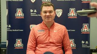 Arizona Basketball Press Conference  Tommy Lloyd [upl. by Sefton]