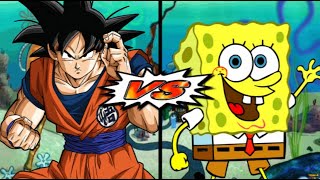 Dragon Ball Z Budokai Tenkaichi 3 PS2 Goku vs SpongeBob mod [upl. by Leslie]