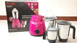 Preethi Galaxy 750W MixerPreethi galaxy MG225 Unboxing and review in tamil [upl. by Ativet]