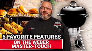 5 Favorite Features On The Weber MasterTouch  Ace Hardware [upl. by Neerhtak451]