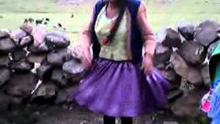 LA VERDADERA CHOLITA BAILANDO EN CAMPO RT [upl. by Eydnarb]