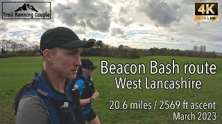 Beacon Bash route  West Lancashire  4K  March 2023 [upl. by Jonette]