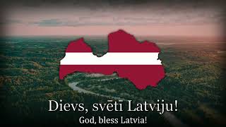 quotDievs svētī Latvijuquot  National Anthem of Latvia [upl. by Yoshiko]