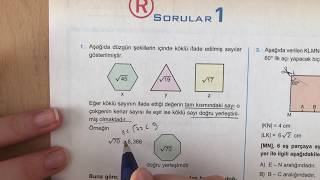 345 TYT Matematik Köklü Sayılar Orjinal Sorular Anlatımlı Çözümleri20182019 basım [upl. by Novia753]