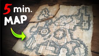 How to Craft EPIC DampD Maps in Minutes [upl. by Legnaleugim]