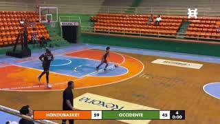 HONDUBASKET vs OCCIDENTE  SEMIFINAL JUEGO 1 [upl. by Arinaj]