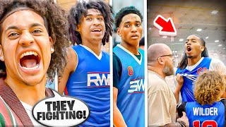 I BROUGHT 5 STARS TO AN AAU TOURNAMENT amp FIGHTS BROKE OUT [upl. by Francine]