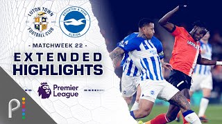 Luton Town v Brighton  PREMIER LEAGUE HIGHLIGHTS  1302024  NBC Sports [upl. by Yesteb461]