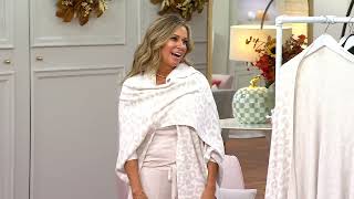 Barefoot Dreams CozyChic Ultra Lite Cardigan Wrap on QVC [upl. by Boff]