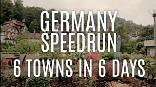 GERMANY SPEEDRUN  TRAVELING WITH AGORAPHOBIA [upl. by Ailad]