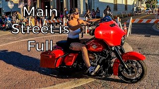 Daytona Biketoberfest 2023 Main Street Daytona Day 2  Madness on Main Street [upl. by Tremaine172]