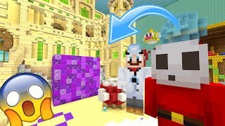 Minecraft  Nintendo Fun House  CUBE IS MOVING TO BLOW UP THE FUN HOUSE 345 [upl. by Lac]