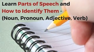 Learn Parts of Speech and How to Identify Them  Learn English with Unacademy [upl. by Nosaes]