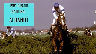 1981 Grand National Steeplechase  Aldaniti [upl. by Ellehsar]