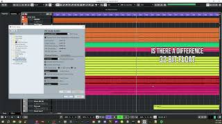 Cubase 32 BIT FLOAT VS 64 BIT FLOAT [upl. by Nivaj]