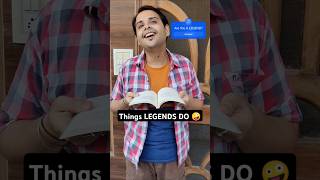 Kya Aap Bhi LEGEND Ho 🤩 Bing Bing Boo 🤪 bingbingboo relatableshorts legends [upl. by Gabriellia]