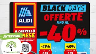 VOLANTINO ALDI dal 4 al 10 novembre 2024 volantino [upl. by Adner]