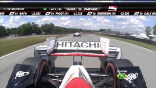 Fórmula Indy  GP de Mid Ohio  3172016 [upl. by Hildy664]