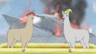 Llamas with Hats 2 [upl. by Gabriello]