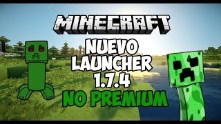 Instalar y jugar  Minecraft 174 No Premium Fácil [upl. by Wessling]