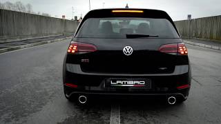 Golf GTI 75 Performance with new Akrapovic evolution race exhaust system [upl. by Reggie]