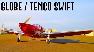 1949 Globe  Temco Swift GC1B aircraft review [upl. by Silliw]