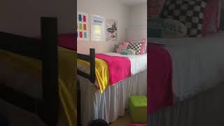 Dorm Room Reveal  Custom Dorm Room Styling  Preppy amp Colorful Interior Design Ideas [upl. by Atalie159]