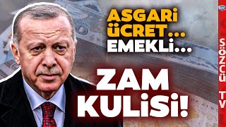 Asgari Ücrete Zam Kulisi Emekliye Zam Beklerken Erdoğan Zam İçin Bunu Demiş [upl. by Mauchi296]