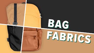 Best Material For Backpacks Your Guide To Bag Fabrics [upl. by Zorana]