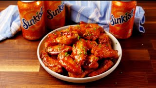 Tiktok Food Hack Cooking Chicken Wings with Soda [upl. by Eldwun]