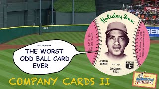 Baseball Card Theater  Company Cards 2 Odd Ball Cards [upl. by Stacey]