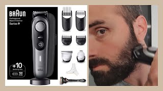 Nouvelle tondeuse à barbe Braun Series 9  Test et Avis [upl. by Worrell55]