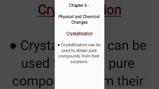 What is Crystallization Class 7 SciencePhysical and Chemical Changes [upl. by Ransell530]