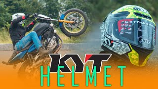 KYT TT Course Helmet Review [upl. by Eilloh965]