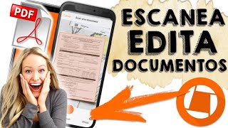 Así puedes ESCANEAR DOCUMENTOS con tu MÓVIL✅ EN 5 MINUTOS [upl. by Llerrod]