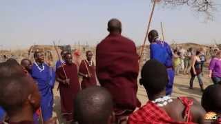 Maasai Tribe Dancing and Singing in Tanzania  Safari365 [upl. by Uchida]