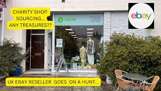 Charity Shop finds  UK ebay reseller visits local Charity Shops Was anything left behind [upl. by Elyak]