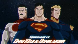 SUPERMAN vs OMNI MANHOMELANDER  Full Animation [upl. by Cumine95]