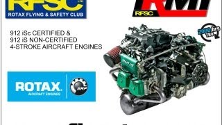 Rotax 912 iS video Rotax introduces the Rotax 912 iS fuel injected aircraft engine [upl. by Anaizit]