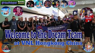 Welcome to the Dream Team at VNL Hongkong China [upl. by Bortman]