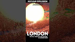 Nuclear War Simulation  London vs Russia [upl. by Kaiser]