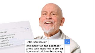 John Malkovich Answers the Webs Most Searched Questions  WIRED [upl. by Humble]