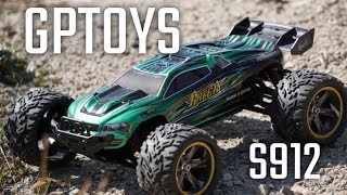 GPTOYS S912 Truck OffRoad Remote Control Car 112 Scale 24 GHz 2WD Review [upl. by Warfold]