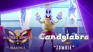 Lets jam once again sa Zombie performance ni Candylabra  Masked Singer Pilipinas Season 2 [upl. by Mapes]