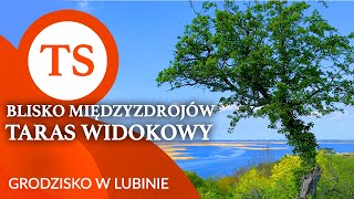 Grodzisko w Lubinie  Taras widokowy  Atrakcje blisko Międzyzdrojów Świnoujścia Zachodniopomorskie [upl. by Arednaxela]