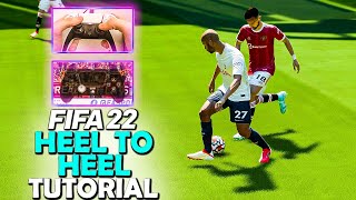 ONE of the BEST SKILL MOVES for BURSTING PAST DEFENDERS in FIFA 22  FIFA 22 HEEL TO HEEL TUTORIAL [upl. by Lynelle264]