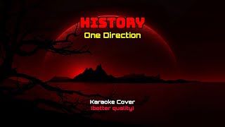 17454  History  One Direction Karaoke Coverbetter quality [upl. by Iralam]