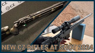 CZ Shows Off New 600 and 457 Manners Rifles [upl. by Wolford]