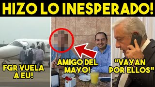 AMLO ¡ACABO SU PACIENCIA FGR VIAJA A EU SALE VIDEO MARKO PACTO CON ENVIADO DEL MAYO [upl. by Anyaled]