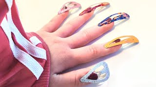 Fingernagel Styling Tipps  schöne lange Fingernägel selber machen [upl. by Udall]